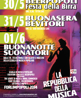 BUONANOTTE SUONATORI 2014 – 1 GIUGNO – FORLIMPOPOLI