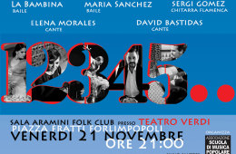 Con LA BAMBINA il flamenco sbarca al Verdi di Forlimpopoli – SALA ARAMINI FOLK CLUB in trasferta