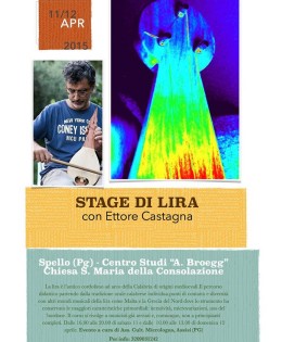 Stage di Lira Calabra con Ettore Castagna a Spello (PG)