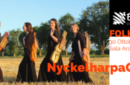 30 Ottobre 2016 Sala Aramini diventa ENTROTERRE FOLK CLUB  e apre i live con Nyckelharpa Resonance Quartet e NYCKELHARPA QUARTET