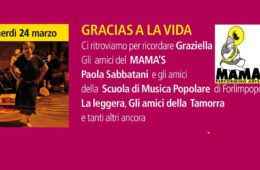 24 marzo 2017 – Al Mama’s Club una festa dedicata a Graziella Pagani