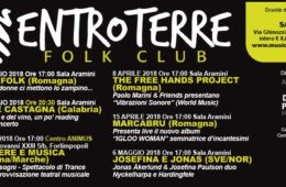 FEB – MAGGIO 2018 Torna ENTROTERRE FOLK CLUB, tutti i concerti