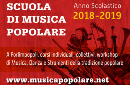 Scuola di Musica popolare 2018 – Tutti i corsi