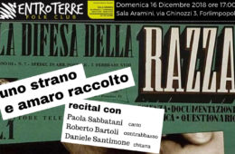 Domenica 16/12/2018 Paola Sabbatani Trio all’ENTROTERRE FOLK CLUB