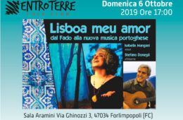 Domenica 06 Ottobre 2019 – ENTROTERRE FOLK CLUB – LISBOA MEU AMOR Dal Fado alla nuova musica Portoghese