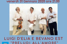 31/01/2020 Luigi D’Elia e i Bevano Est in Preludi all’amore a Mercato Saraceno