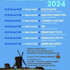 Forlimpopoli Folk Club Ottobre – Dicembre 2024 – Tutta la Programmazione