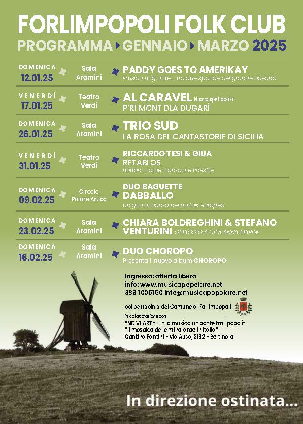 Forlimpopoli Folk Club Programma GENNAIO-MARZO 25_Pagina_1