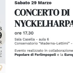 Sabato 29 Marzo – Concerto di Nyckelharpa – Conservatorio di Cesena Ore 17:30